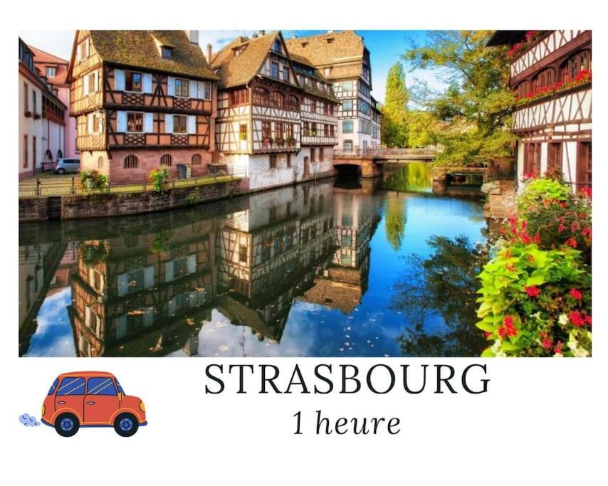 La Sorciere In A Typical Alsatian House Apartment Rouffach Luaran gambar